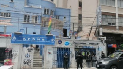 Amenaza de quema de instalaciones de la Apdhb