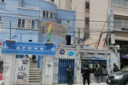 Amenaza de quema de instalaciones de la Apdhb