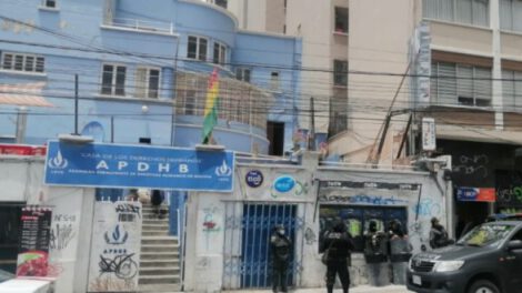 Amenaza de quema de instalaciones de la Apdhb