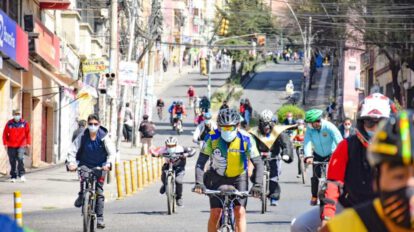 Día del Peatón en La Paz