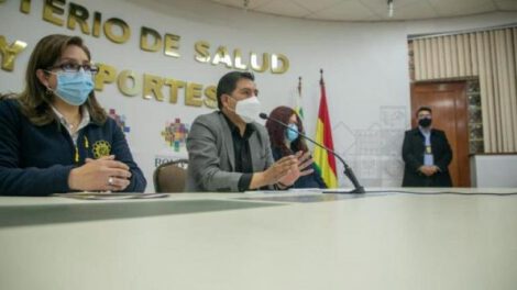 El ministro de Salud, Jeyson Auza, informa sobre la variante Mu en Bolivia