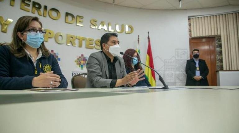El ministro de Salud, Jeyson Auza, informa sobre la variante Mu en Bolivia