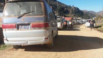 Nacionalización de autos chutos en Bolivia
