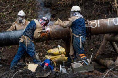 Reparaciones del Gasoducto Carrasco – Cochabamba