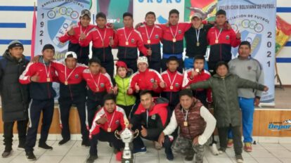 Challapata campeón Copa Simón Bolívar
