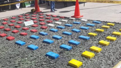 Cocaína decomisada en operativo de la Felcn