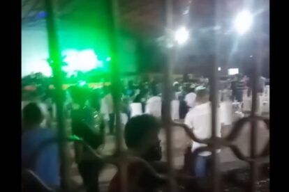 Fiesta del MAS en Santa Cruz