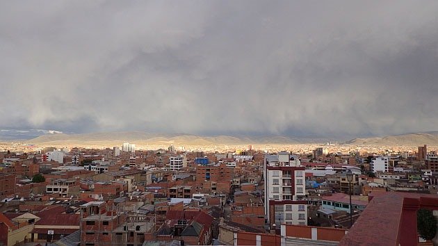 Senamhi pronostica cielos nubosos que persistirán hasta el viernes