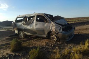 Accidente de tránsito Oruro-Toledo con víctimas fatales