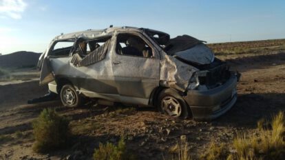 Accidente de tránsito Oruro-Toledo con víctimas fatales