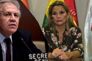 Añez a Almagro sobre la situación de los presos políticos en Bolivia