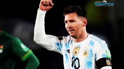 Messi triplete Argentina Bolivia