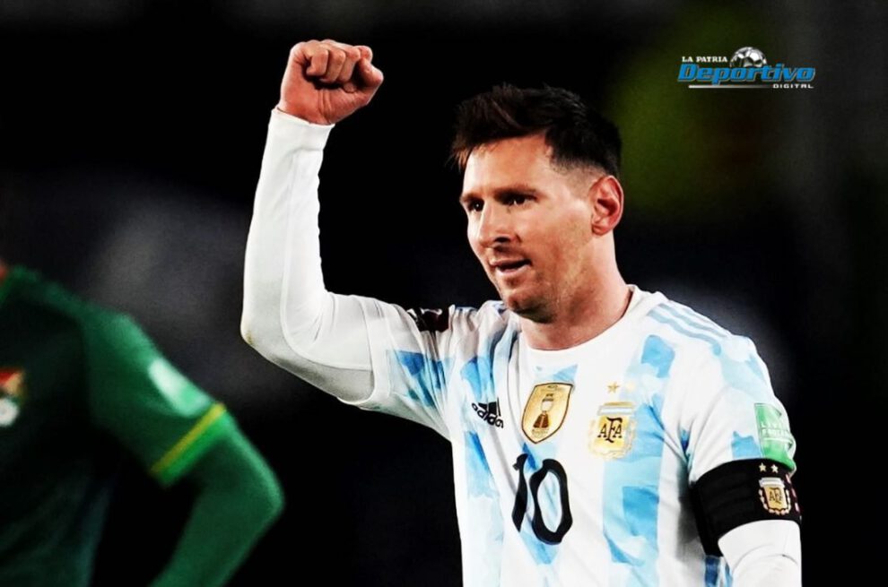 Messi triplete Argentina Bolivia