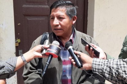 Rómulo Gutiérrez Achacollo, primer postulante al Tribunal Electoral Departamental de Oruro