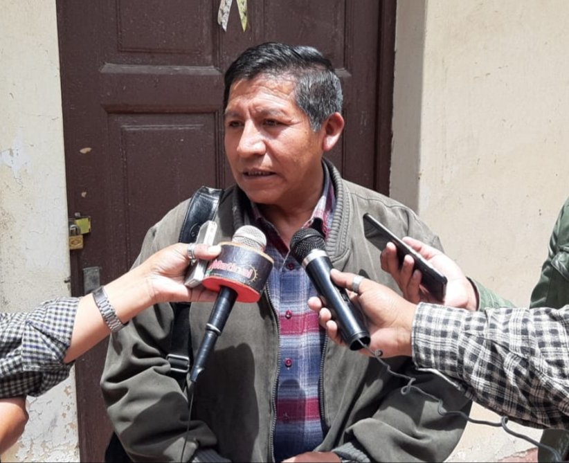 Rómulo Gutiérrez Achacollo, primer postulante al Tribunal Electoral Departamental de Oruro