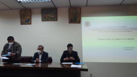 Empresas en Oruro que no tributan en el departamento
