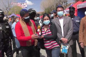 Feria Oruro te Quiero Grande en la zona Norte de la ciudad