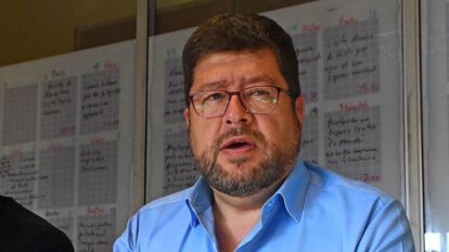 Político y empresario, Samuel Doria Medina