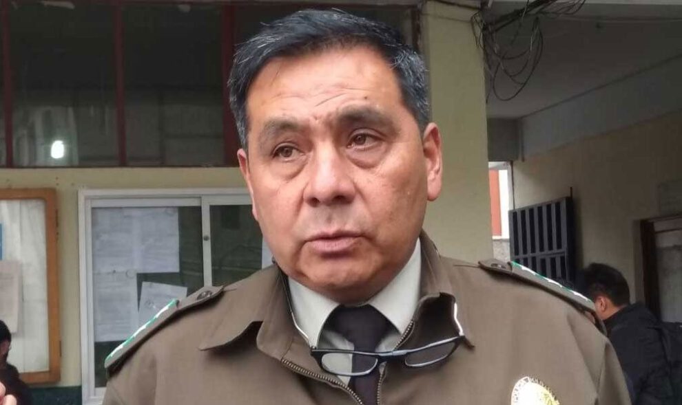 Iván Rojas, exjefe de la Felcc