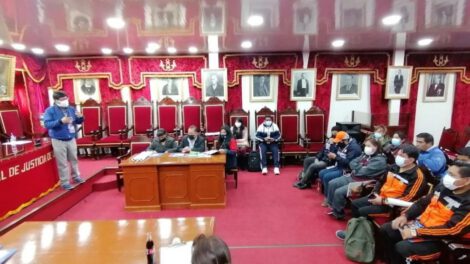 Justicia para adolescentes en Oruro