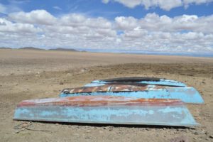 Situación crítica del lago Poopó