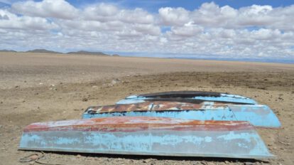 Situación crítica del lago Poopó