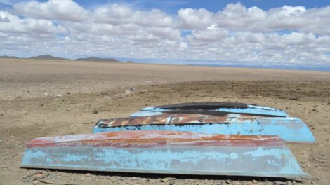Situación crítica del lago Poopó