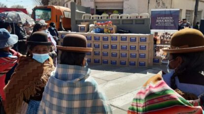 Ayuda humanitaria en Oruro para familias vulnerables