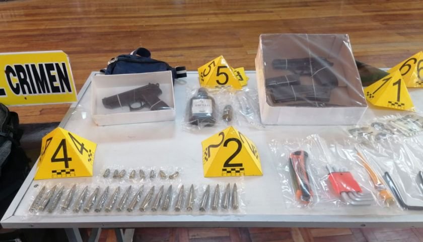 Capturan a dos sujetos armados que pretendían robar a un minero