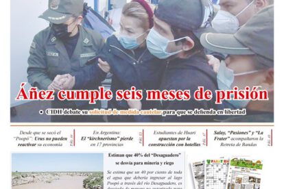 Edición impresa del periódico La Patria