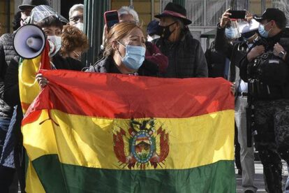 Defensa de Jeanine Añez en congreso nacional