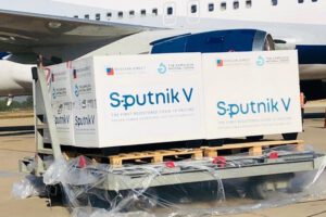 Llegada de vacunas Sputnik V al país