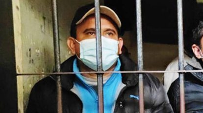 Rodrigo Guzmán detenido por el caso golpe de Estado