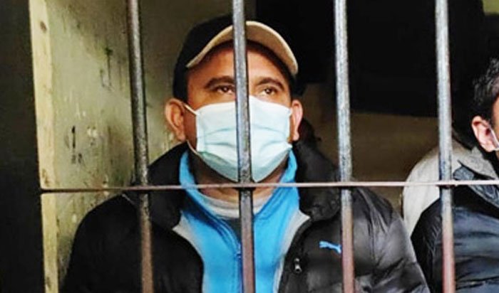 Rodrigo Guzmán detenido por el caso golpe de Estado