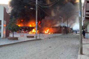 Incendio en Sedcam Camargo