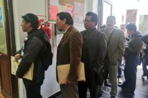 Postulantes a vocales del TSE en Bolivia