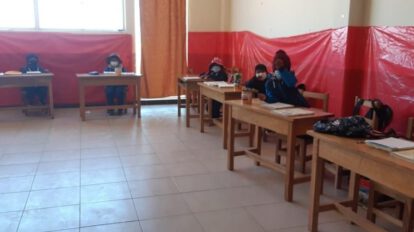 Retorno a las aulas en Oruro