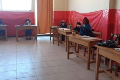 Retorno a las aulas en Oruro