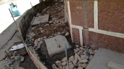 Renovación de aceras en el casco viejo