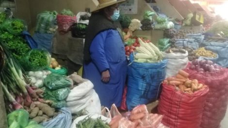 Precio de verduras en el Campero y el Bolívar