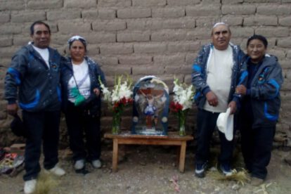 La fe de los feligreses hacia el Tata Lagunas