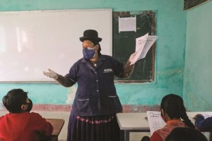 Conclusión de labores escolares en La Paz