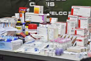 Fármacos falsificados y de contrabando identificados por Sedes La Paz