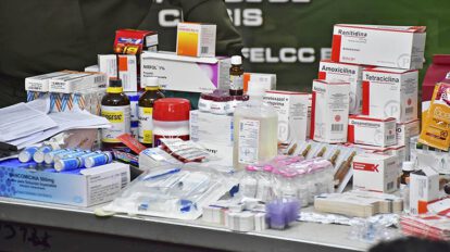 Fármacos falsificados y de contrabando identificados por Sedes La Paz