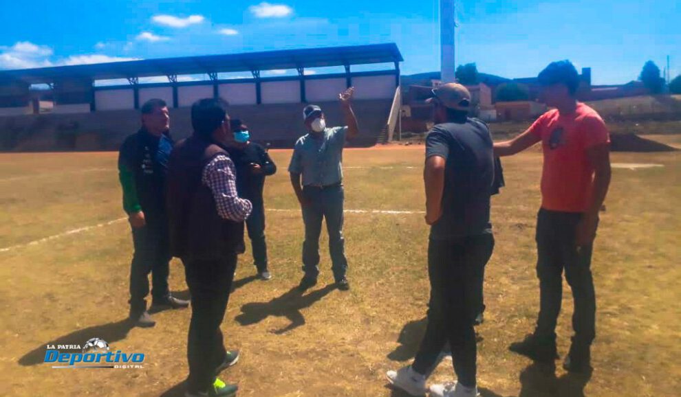 Inspección al estadio Municipal de Padilla para la Copa Simón Bolívar