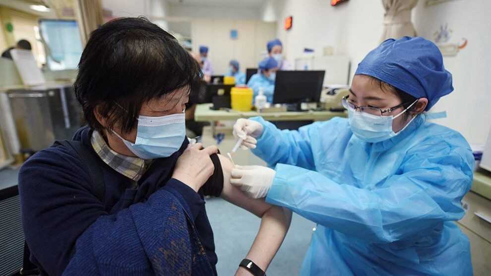 Vacunación contra el Covid-19 en China