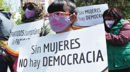 Acoso y violencia política hacia las mujeres