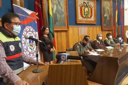 Campañas de limpieza y forestación en Oruro