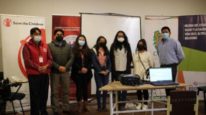 Plataforma de prevención de embarazos adolescentes en Oruro