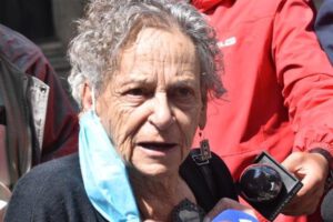 Marcha indígena por tierra y territorio liderada por Amparo Carvajal